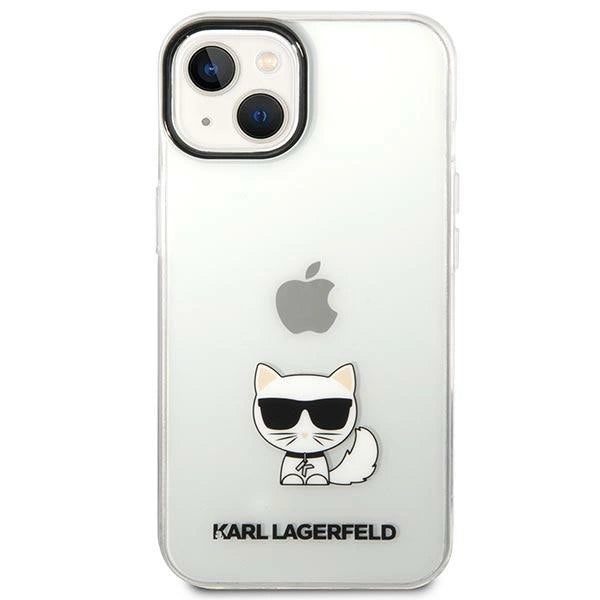 Karl Lagerfeld KLHCP14MCTTR iPhone 14 Plus 6.7 "hardcase klar / gennemsigtig Choupette Body