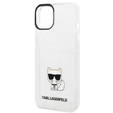 Karl Lagerfeld KLHCP14MCTTR iPhone 14 Plus 6.7 "hardcase klar / gennemsigtig Choupette Body