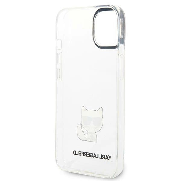 Karl Lagerfeld KLHCP14MCTTR iPhone 14 Plus 6.7 "hardcase klar / gennemsigtig Choupette Body
