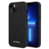 Karl Lagerfeld KLHCP14MG2ELK iPhone 14 Plus 6.7 "hardcase sort / sort Glitter Plaque Logo