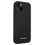Karl Lagerfeld KLHCP14MG2ELK iPhone 14 Plus 6.7 "hardcase sort / sort Glitter Plaque Logo