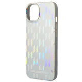 Karl Lagerfeld KLHCP14MLGMMSV3 iPhone 14 Plus 6.7 "hardcase sølv / sølv Monogram Iridescent