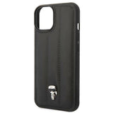 Karl Lagerfeld KLHCP14MPSQPK iPhone 14 Plus 6,7" Hardcase sort Puffy Ikonik Pin