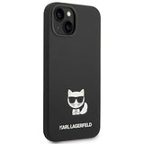 Karl Lagerfeld KLHCP14MSLCTBK iPhone 14 Plus 6.7 "hardcase sort / sort Silicone Choupette Body