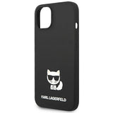 Karl Lagerfeld KLHCP14MSLCTBK iPhone 14 Plus 6.7 "hardcase sort / sort Silicone Choupette Body