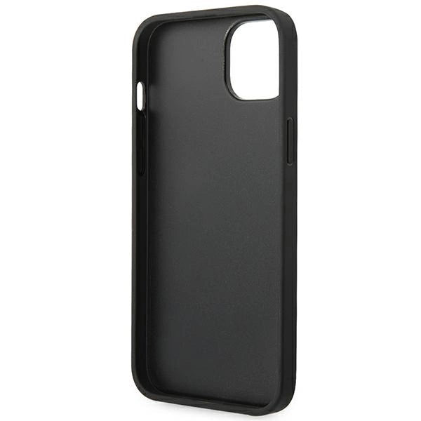Karl Lagerfeld KLHCP14SSAKLHPG iPhone 14 6.1 "hardcase grå / grå Saffiano Mono Metal Logo