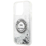 Karl Lagerfeld KLHCP14XLCRSGRS iPhone 14 Pro Max 6.7 "sølv / sølv hardcase Liquid Glitter RSG