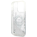 Karl Lagerfeld KLHCP14XLCRSGRS iPhone 14 Pro Max 6.7 "sølv / sølv hardcase Liquid Glitter RSG