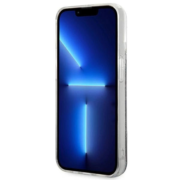 Karl Lagerfeld KLHCP14XLMNMK iPhone 14 Pro Max 6.7 "hardcase sort / sort Liquid Glitter Monogram