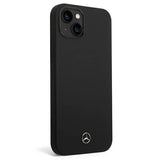 Mercedes Silicone Line-hylster til iPhone 14 Plus - sort