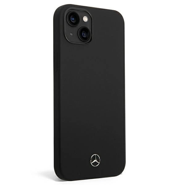 Mercedes Silicone Line MagSafe-hylster til iPhone 14 Plus - sort