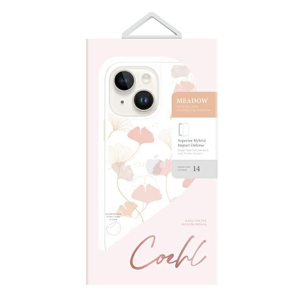 Uniq Coehl Meadow fodtøj til iPhone 14 Plus - pink