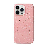 Uniq Coehl Terrazzo-udgave til iPhone 14 Pro - lyserød