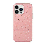 Uniq Coehl Terrazzo-udstyr til iPhone 14 Pro Max - lyserød
