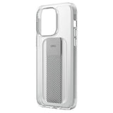 Uniq Heldro Mount-hylster til iPhone 14 Pro - gennemsigtigt