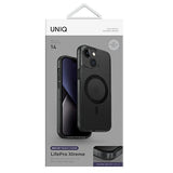 Uniq LifePro Xtreme Magclick opladningsfoder til iPhone 14 - sort