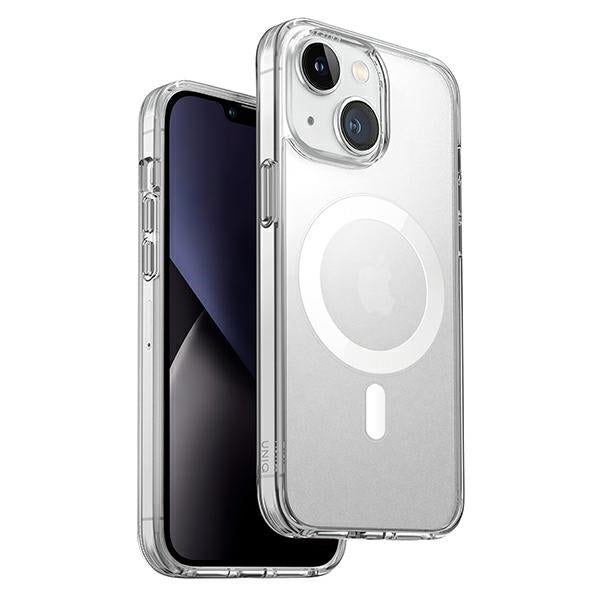 Uniq LifePro Xtreme Magclick opladningsfoder til iPhone 14 Plus - gennemsigtig
