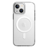 Uniq LifePro Xtreme Magclick opladningsfoder til iPhone 14 Plus - gennemsigtig