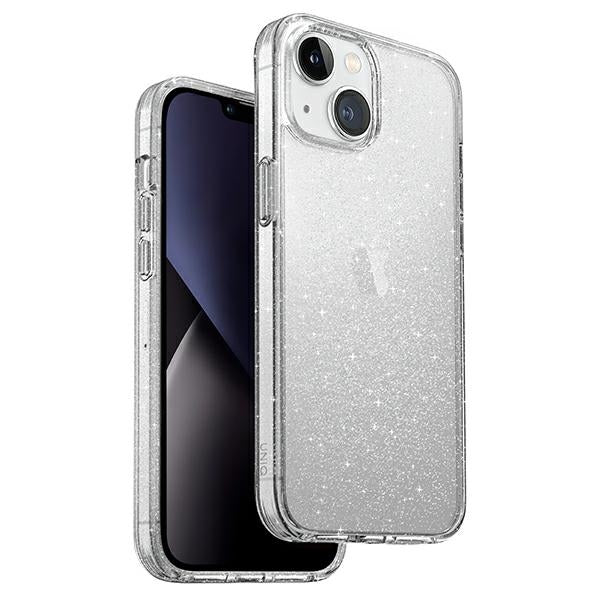 Uniq LifePro Xtreme fodtøj til iPhone 14 Plus - gennemsigtigt og sølvfarvet