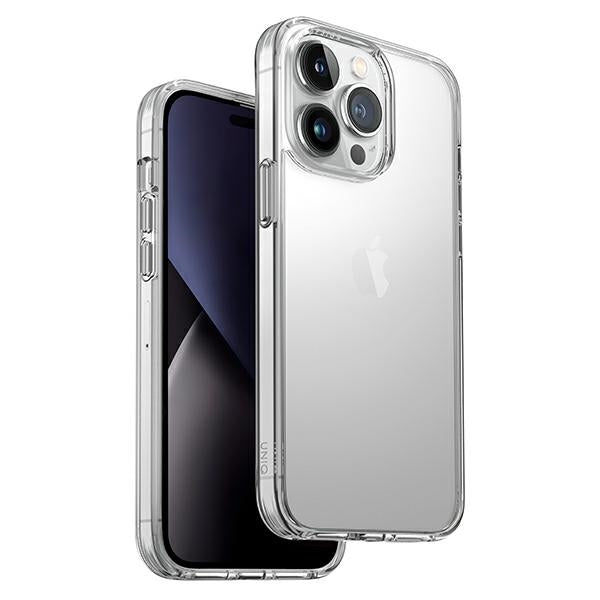 Uniq LifePro Xtreme fodtøj til iPhone 14 Pro - gennemsigtigt