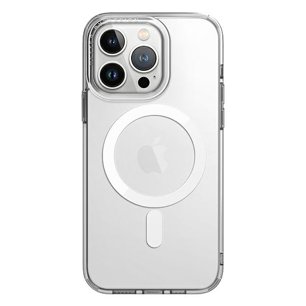 Uniq LifePro Xtreme Magclick opladningsfoder til iPhone 14 Pro Max - gennemsigtigt