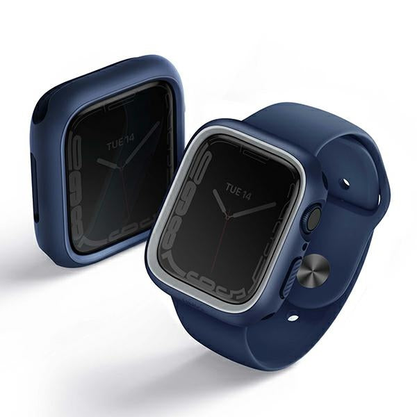 Uniq Moduo-hylster til Apple Watch 4/5/6/7/8/SE/SE2 44/45 mm - blågrå