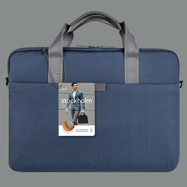 Uniq Stockholm taske til en 16" laptop - blå
