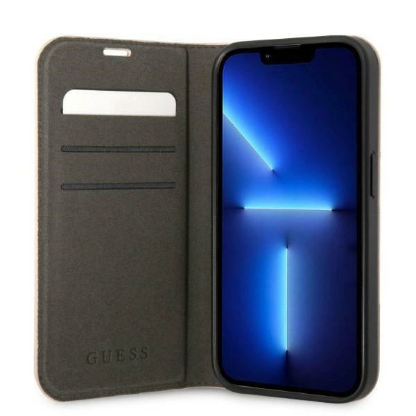 Guess GUBKP14LHG4SHP iPhone 14 Pro 6.1 "pink / pink bog 4G Vintage Gold Logo