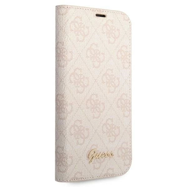 Guess GUBKP14LHG4SHP iPhone 14 Pro 6.1 "pink / pink bog 4G Vintage Gold Logo