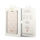 Guess GUBKP14LHG4SHP iPhone 14 Pro 6.1 "pink / pink bog 4G Vintage Gold Logo