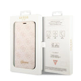 Guess GUBKP14XHG4SHP iPhone 14 Pro Max 6.7 "pink / pink bog 4G Vintage Gold Logo