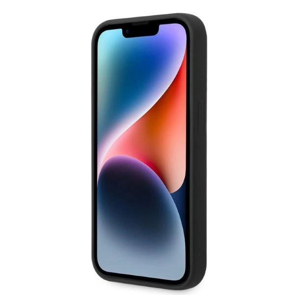 Karl Lagerfeld Silicone RSG-hylster til iPhone 14 Pro - sort