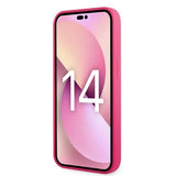 Karl Lagerfeld KLHCP14MSRSGRCF iPhone 14 Plus 6.7 "Hardcase pink / pink Silicone RSG