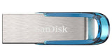 SanDisk Ultra Flair USB-nøgle 32 GB USB Type-A 3.2 Gen 1 (3.1 Gen 1) Blå, Sølv