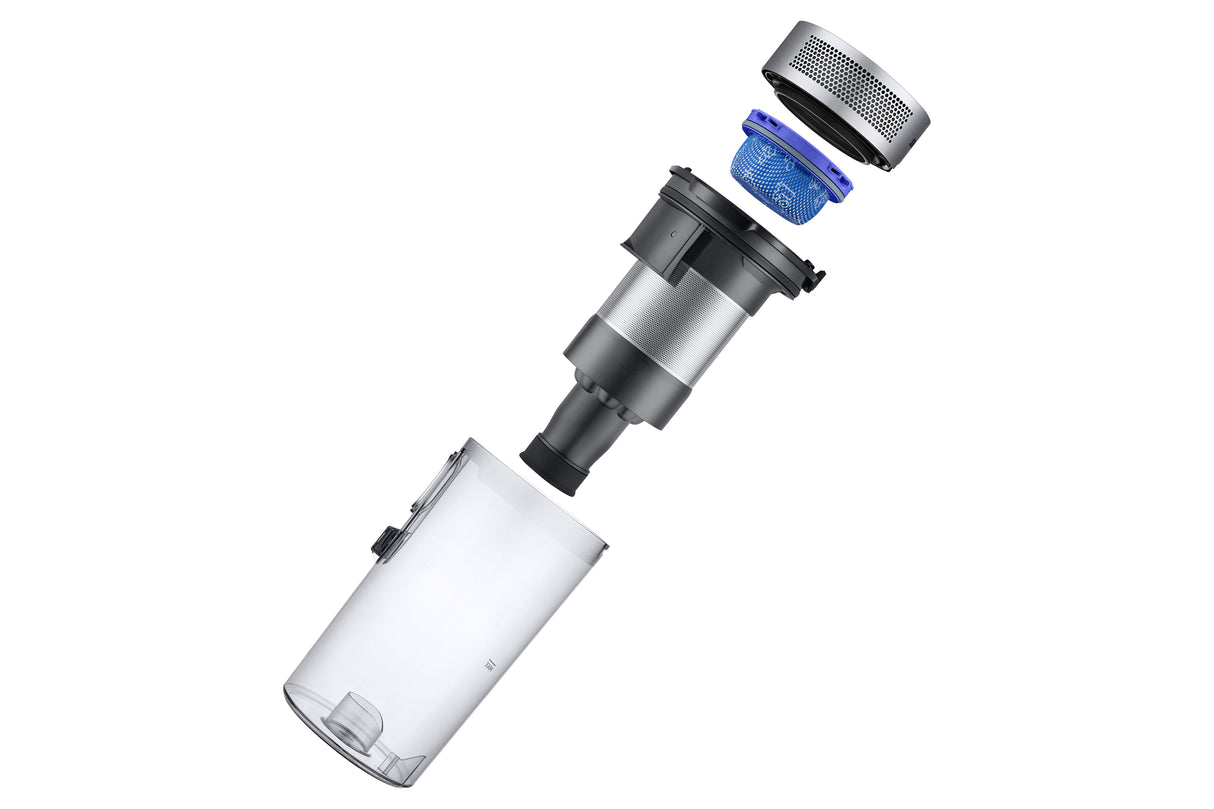 Samsung VS15A60AGR5 Stick vakuum Batteri Dry Poseløs 0,8 L 410 W Sort, Sølv