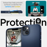 Spigen Mag Armor Magsafe Iphone 14 Plus / 15 Plus Navy Blue