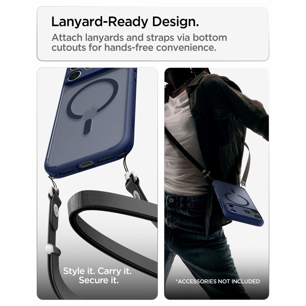 Spigen Ultra Hybrid Magsafe Iphone 17 Pro / 18 Pro Frost Deep Blue