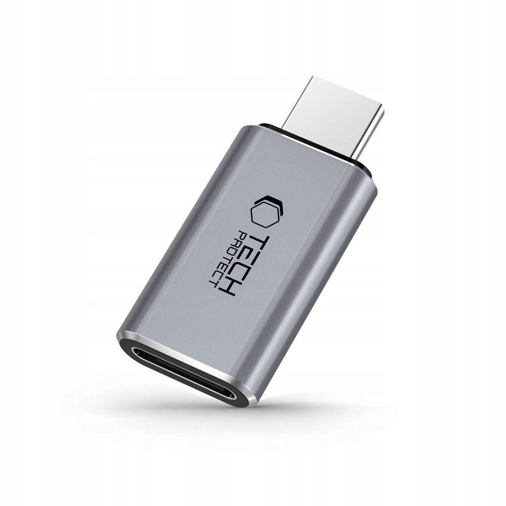 Tech Protect Ultraboost Adapter Type C Til Lyngrå