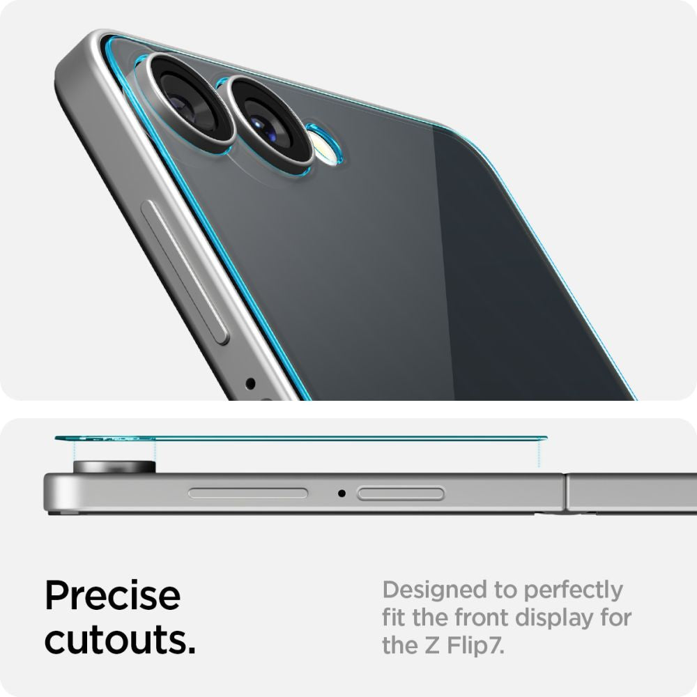 Hærdet Glas Spigen Glas.Tr ”Ez Fit” Hd Galaxy Z Flip 7/8 Clear