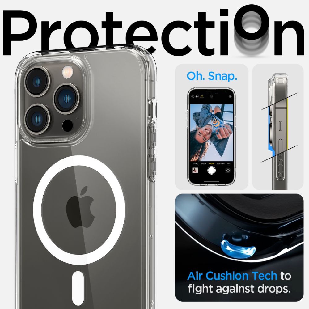 Spigen Ultra Hybrid Magsafe Iphone 14 Pro Hvid
