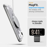 Spigen Ultra Hybrid Magsafe Iphone 16 E / 17 E Zero One Hvid