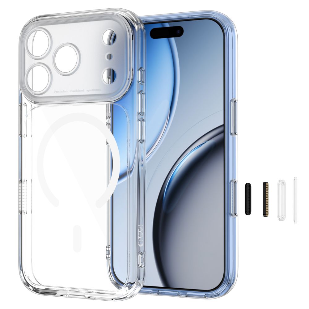 Tech Protect Magpeak Magsafe Cc Iphone 17 Pro / 18 Pro Clear