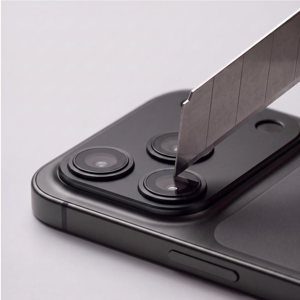 Kamera Beskyttelse Tech Protect Camfull Fit+ Iphone 18 Pro Sort