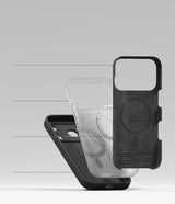 Ringke Silikone Magnetisk Magsafe Iphone 18 Pro Sort