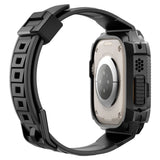 Spigen Rugged Armor ”Pro” Apple Watch Ultra 1 / 2 / 3 / 4 (49 Mm) Sort