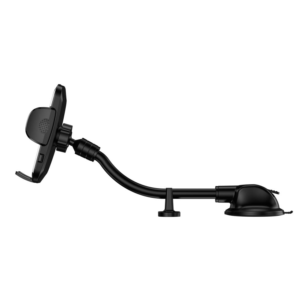 Tech Protect V8 Universal Bilholder Med Lang Arm Til Instrumentbræt Og Forrude, Sort