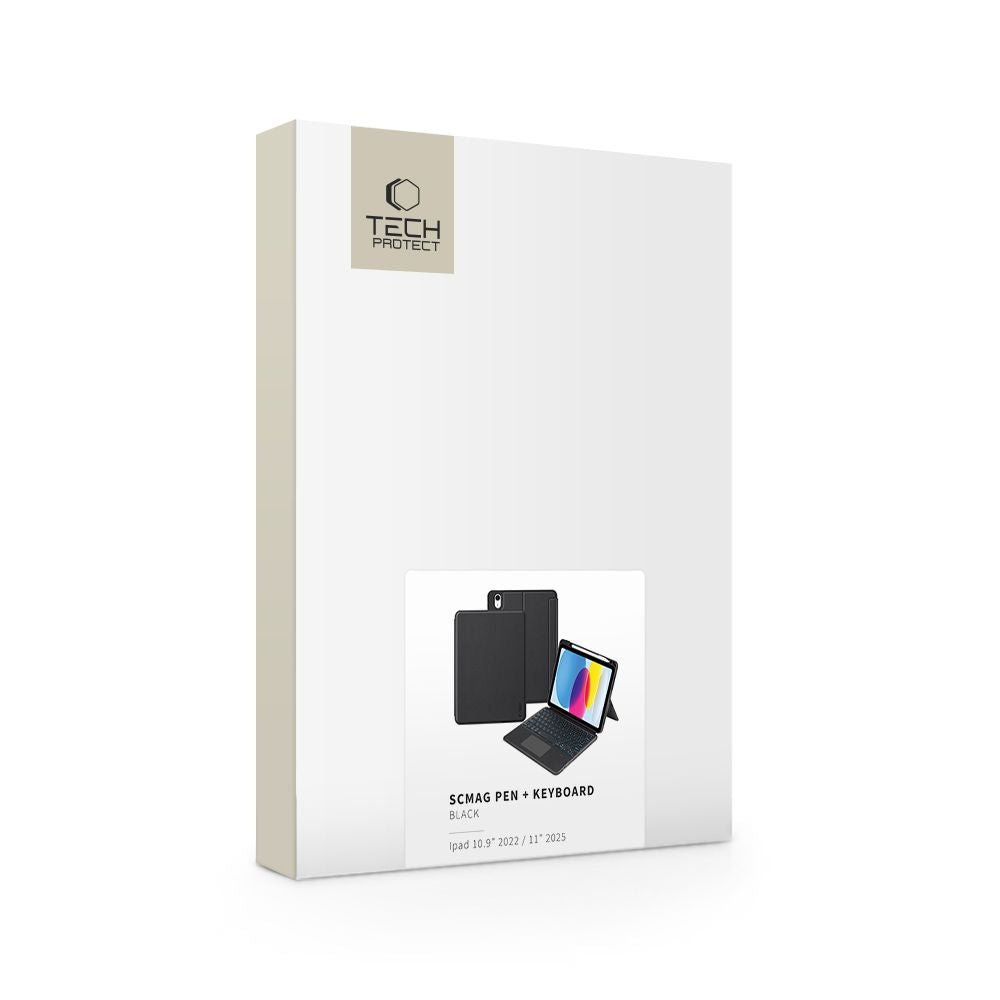 Tech Protect Scmag Pen + Tastatur Ipad 10.9” 10/2022/11” 11/2025 Sort