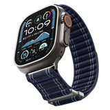 Spigen Wbf0 Remmen Til Apple Watch 8 / 9 / 10 / 11 / 12 / Se / Ultra (44 / 45 / 46 / 49 Mm) Marineblå