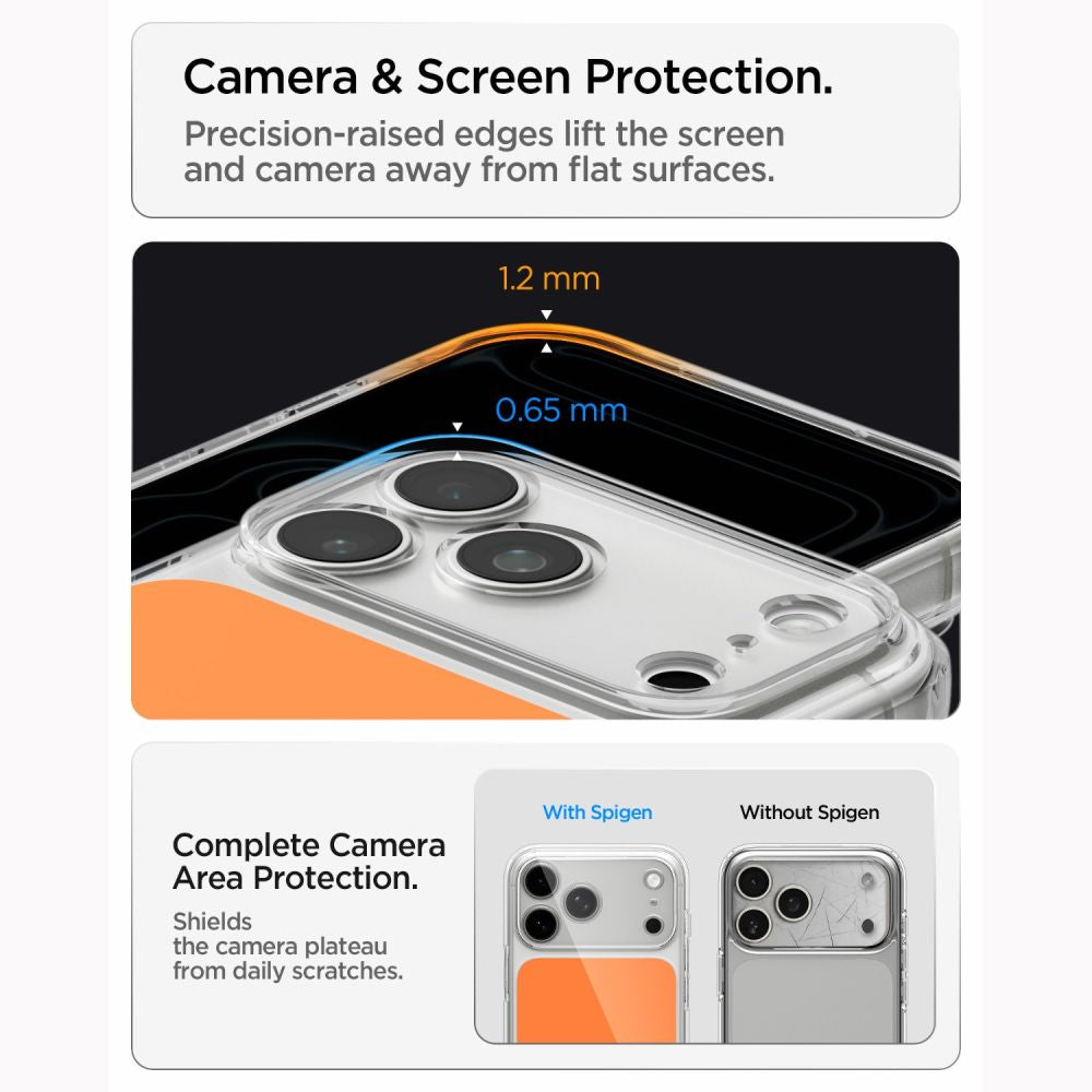 Spigen Ultra Hybrid T Magsafe Iphone 17 Pro / 18 Pro Glossy Orange