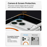 Spigen Ultra Hybrid Magsafe Iphone 17 Pro / 18 Pro Klar/Orange